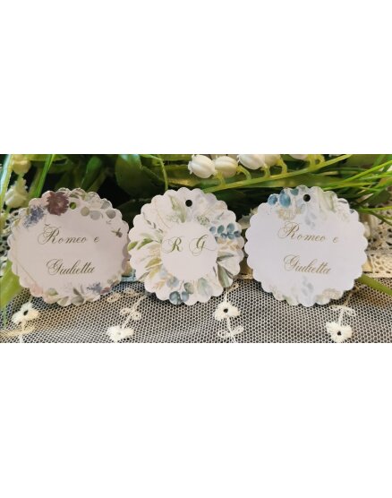 BIGLIETTINI MATRIMONIO FIORI