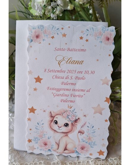 INVITO BATTESIMO BIMBA