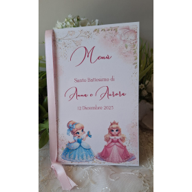 MENU'BATTESIMO PRINCIPESSE GEMELLE