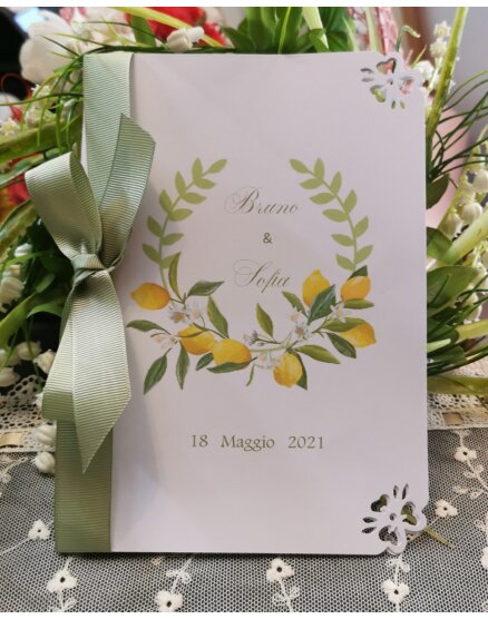 LIBRETTO MESSA MATRIMONIO CON LIMONI