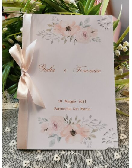 LIBRETTO MESSA MATRIMONIO CON FIORI