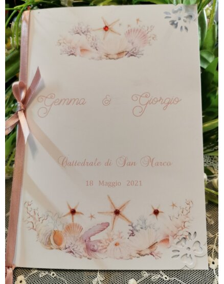 LIBRETTO MESSA MATRIMONIO TEMA MARE