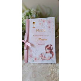 MENU' PRIMA COMUNIONE BAMBINA