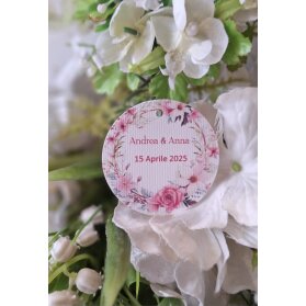 TAG MATRIMONIO CON FIORI