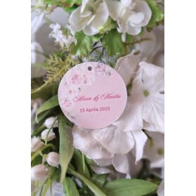 TAG MATRIMONIO CON FIORI