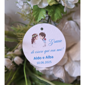 TAG MATRIMONIO CON SPOSINI