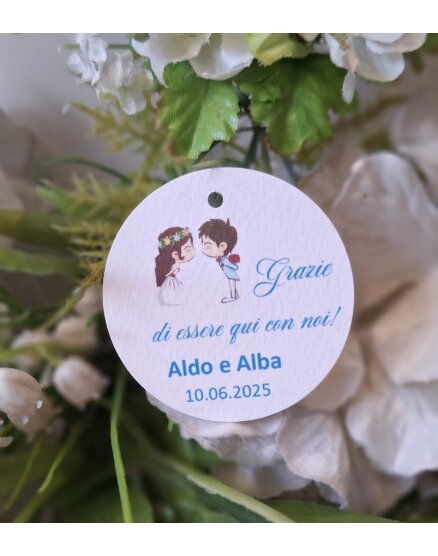 TAG MATRIMONIO CON sposini