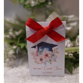 SCATOLINA LAUREA PERSONALIZZATA CON CONFETTI