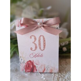 SCATOLINA COMPLEANNO 30 ANNI PERSONALIZZATA