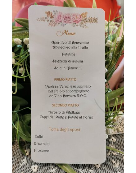 MENU' DI NOZZE