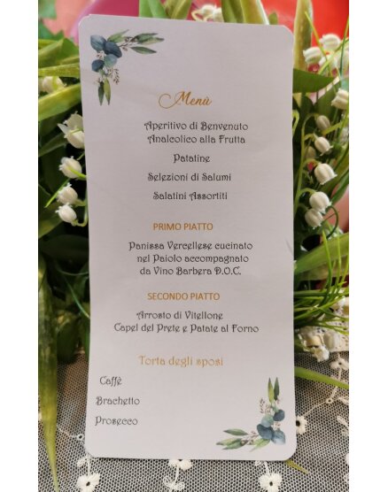 MENU' DI NOZZE