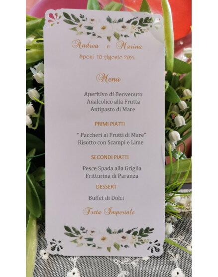 MENU' DI NOZZE