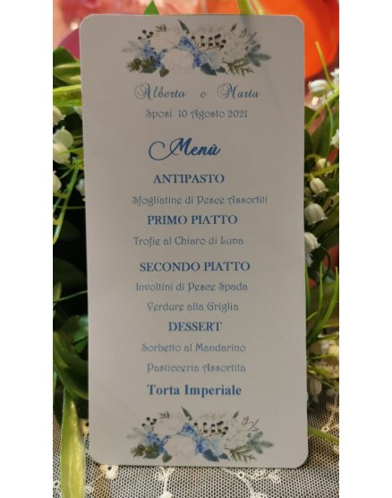 MENU' DI NOZZE