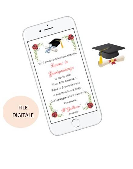 INVITO DIGITALE LAUREA