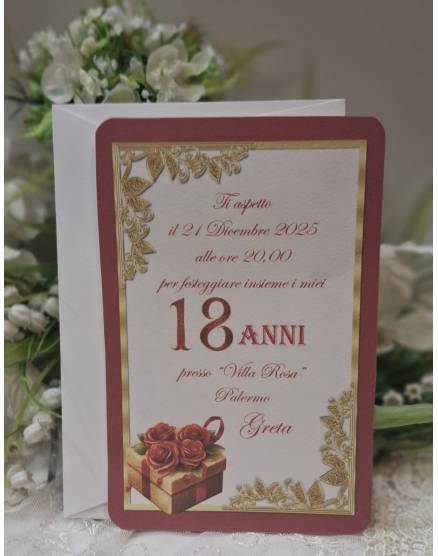 INVITO 18 ANNI