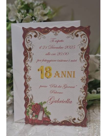 INVITO 18 ANNI