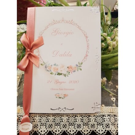 Libretto Messa con decoro rose