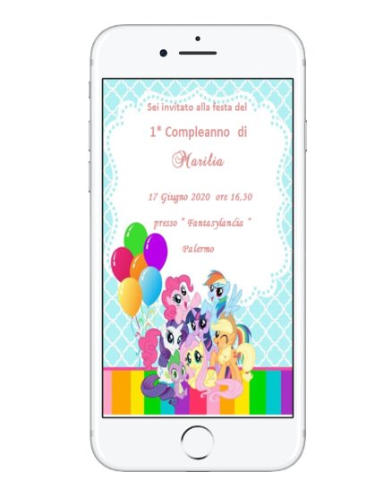 INVITO DIGITALE COMPLEANNO PALLONCINI