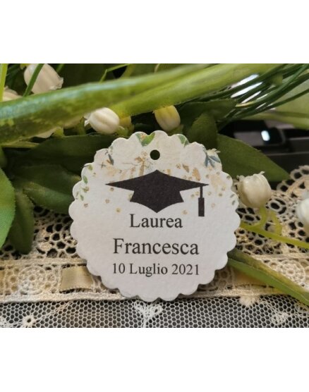 BIGLIETTINO ROTONDO LAUREA 2021