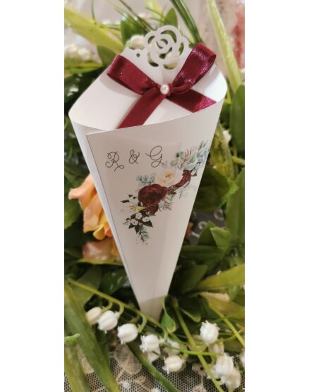 CONO MATRIMONIO FIORI BORDO'