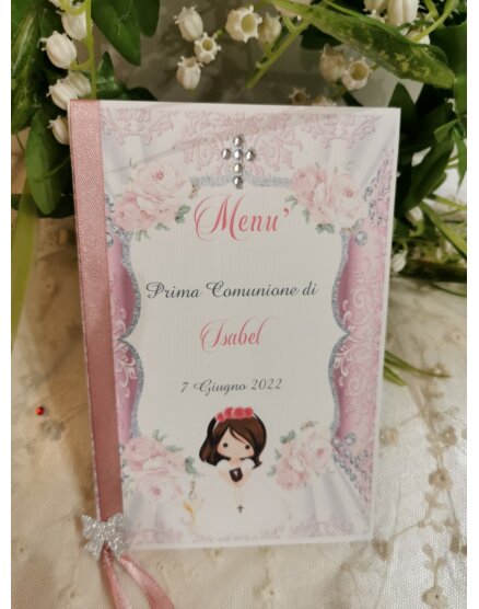 MENU' PRIMA COMUNIONE ELEGANTE