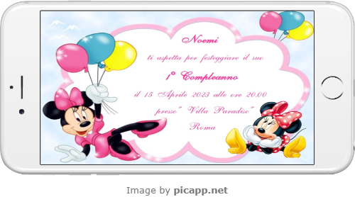 invito compleanno minnie – Inviti a nozze