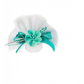 SACCHETTO MATRIMONIO CON FIORE TIFFANY