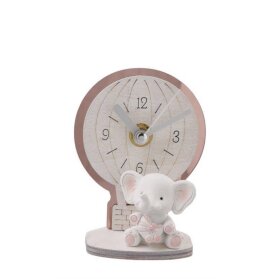 BOMBONIERA OROLOGIO ELEFANTE CON CONFETTI