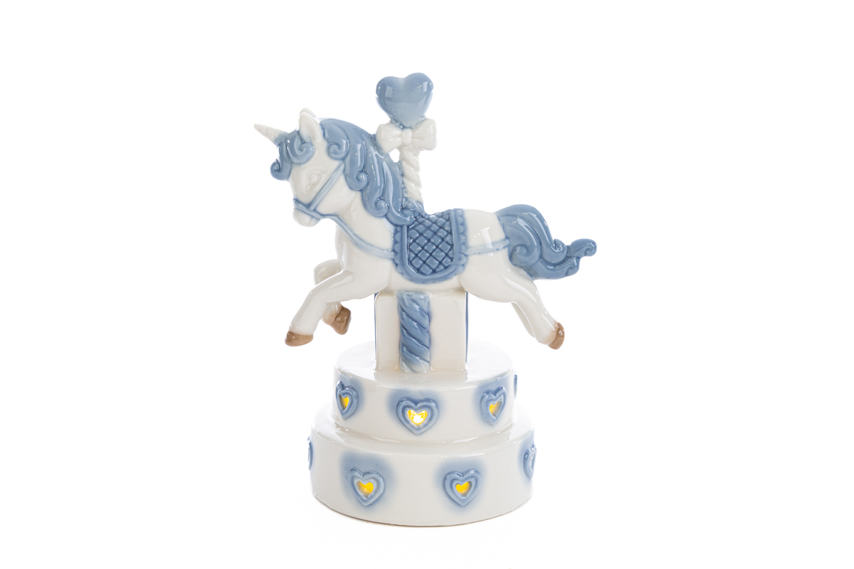 Adesivi per il viso - Unicorno per il compleanno del tuo bambino