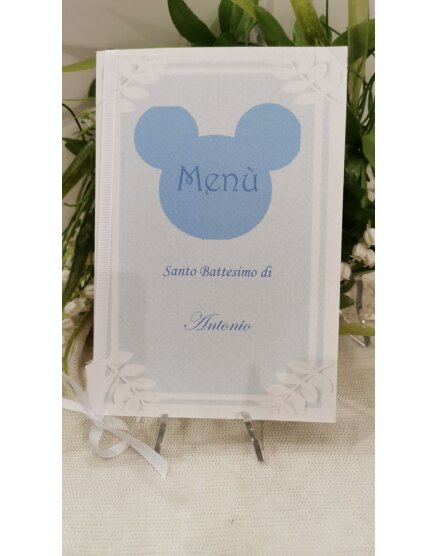 MENU'BATTESIMO LEONCINO